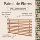 Painel Para Jardim Vertical De Eucalipto - 50x100cm