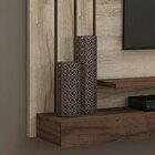 Painel Para Sala De Estar Valencia – Permóbili - Rustico / Ca