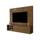 Painel Para Sala De Tv Rivoli Até 75" Com Prateleira E Porta