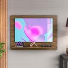 Painel Para Sala Ou Quarto Até 42 Polegadas Nogal Florence Za