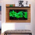 Painel Para Sala Para Tv Até 43 Polegadas Noce Milano Preto F