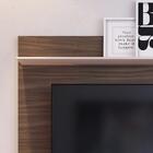 Painel Para Sala Para Tv Até 43 Polegadas Nogueira Real Off W