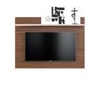 Painel Para Sala Para Tv Até 43 Polegadas Nogueira Real Off W