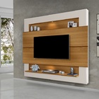 Painel Para Sala Para Tv Grande Luxo Com Led