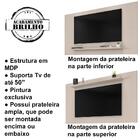 Painel Para Sala Tv 50 Pol 088162 Rack 160cm 011079 Dcasa