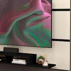 Painel Para Sala Tv 65 Polegadas Off White Preto 1800 E J