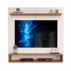 Painel Para Sala Tv Até 50 Polegadas Off White Freijó Jade Sh