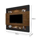 Painel Para Sala Tv Até 60 Polegadas Riviera 1,63m Com Led E