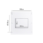 Painel Para Shaft 60x60