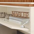 Painel Para Tv 180 Cm E Buffet 166 Cm Metha Mbl