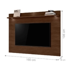 Painel Para Tv 1.6 Lorrana Freijó Com Led