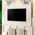 Painel Para Tv 1.6 Lorrana Off White Com Led