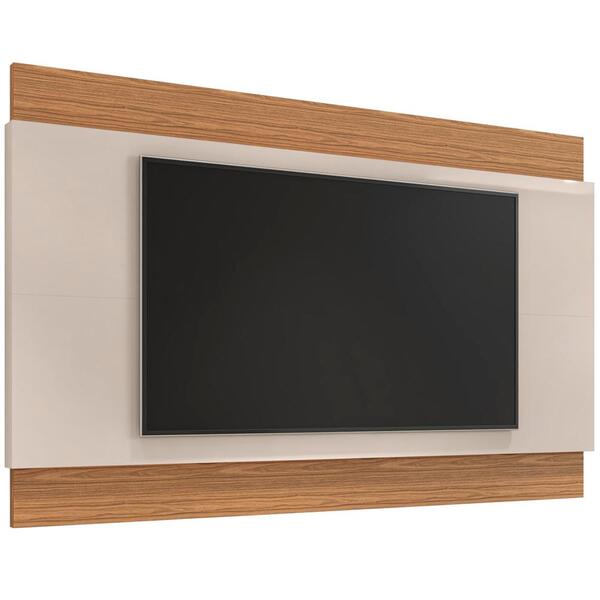 Painel Para Tv 220 Cm 008160 Off White Cedro Dcasa