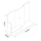 Painel Para Tv 32 Polegadas Dallas Branco