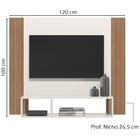 Painel Para Tv 40 Polegadas 13949 Off White Cristal Ripado Ma