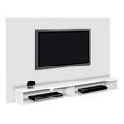 Painel Para Tv 40 Polegadas Com Nichos Branco Apolo Ll