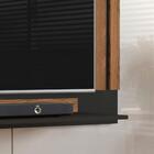 Painel Para Tv 42 Polegadas Mdp Prateleira Flutuante Catar