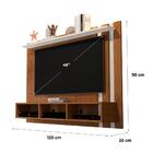 Painel Para Tv 48 Polegadas Nice Com Nicho E Prateleira - Fre