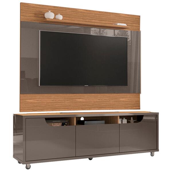 Painel Para Tv 50 Pol 088167 E Rack 160cm 011079 Dcasa