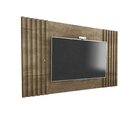 Painel Para Tv 50 Polegadas 90cmx160cm Ripado Dallas Canela