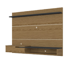 Painel Para Tv 50 Polegadas Home Mel Freijo/preto Ac Balaton