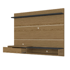 Painel Para Tv 50 Polegadas Home Mel Freijo/preto Ac Balaton