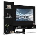 Painel Para Tv 50 Polegadas Preto