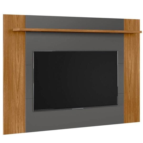 Painel Para Tv 55 Pol. Extensível 180cm Cancún L06 Nature/chu