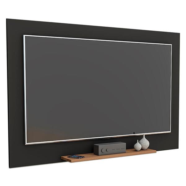 Painel Para Tv 55 Pol Ptv6000 Preto Castanho Apt Leroy Merlin