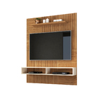 Painel Para Tv 55 Polegadas Miti Cor Carvalho Europeu Creme D