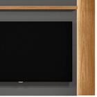 Painel Para Tv 60 Pol. Extensível Com Led 199cm Cora L06 Natu