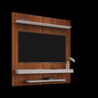 Painel Para Tv 60 Polegadas 160,2cmx150cm Mdp 2 Prateleiras R