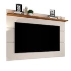 Painel Para Tv 60 Polegadas 160cm 1 Prateleira Vivare New Off