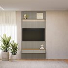 Painel Para Tv 60 Polegadas Com Led Ripado Modular Tauari /gr