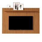 Painel Para Tv 60 Polegadas Com Prateleira Ripado Real Classi