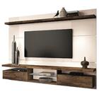 Painel Para Tv 60 Polegadas Livin Off White E Deck 220 Cm