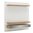 Painel Para Tv 60 Polegadas Pegli Off White E Freijó