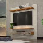 Painel Para Tv 60 Polegadas Pegli Off White E Freijó