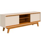 Painel Para Tv 65 Polegadas Composição Bancada Nilo Cinamomo/