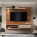 Painel Para Tv 70 Polegadas Com Led Suspenso Home Trenton Cin