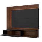Painel Para Tv 70" Turim Nogal Preto Fosco