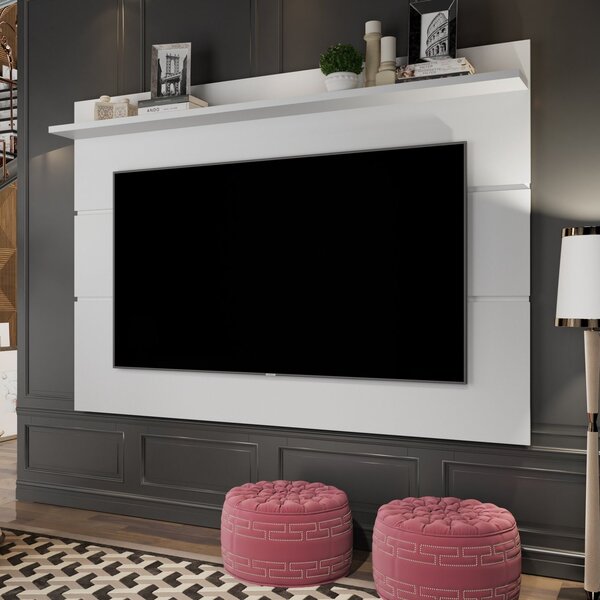 Painel Para Tv 72 Polegadas 180cm 1 Prateleira Vivare New  Br