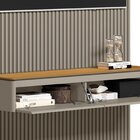 Painel Para Tv 75 Polegadas 250cmx180cm Com Led Ripado Modula