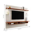 Painel Para Tv 75 Polegadas Ávila Off White Canela