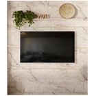 Painel Para Tv 75 Polegadas Com Prateleira Goiânia Calacata/o