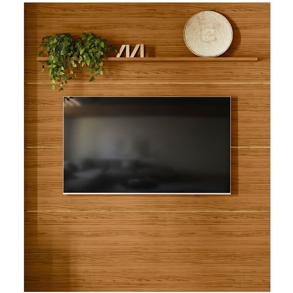 Painel Para Tv 75 Polegadas Com Prateleira Goiânia Naturale