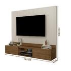 Painel Para Tv 75 Polegadas Malbec Off White Conquest Luapa