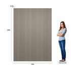 Painel Para Tv 75 Polegadas Ripado Modular Gris Fosco