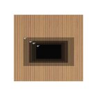 Painel Para Tv 82 Polegadas 240cmx250cm 100% Mdf Ripado 2.5 Y