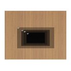 Painel Para Tv 82 Polegadas 240cmx304cm 100% Mdf Ripado 3.0